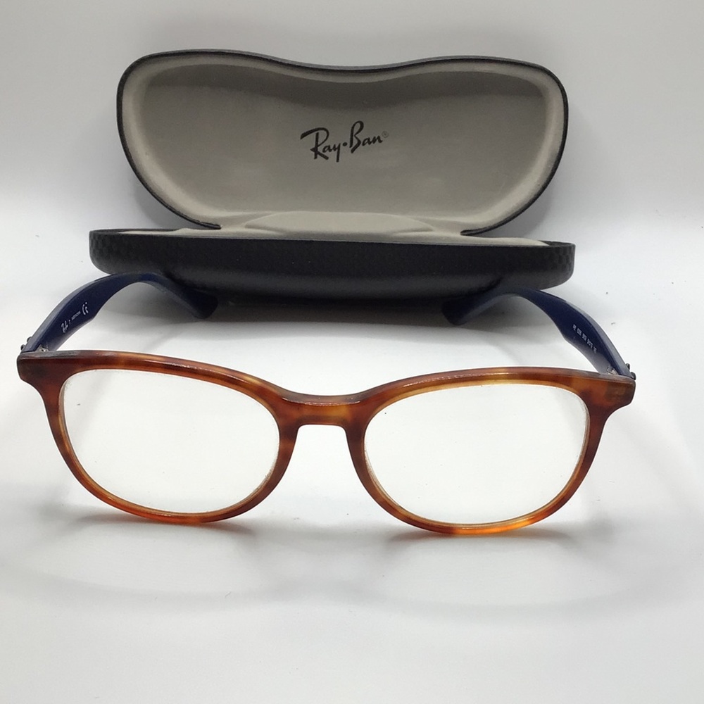 Ray-Ban Tortoise Shell Glasses with Case